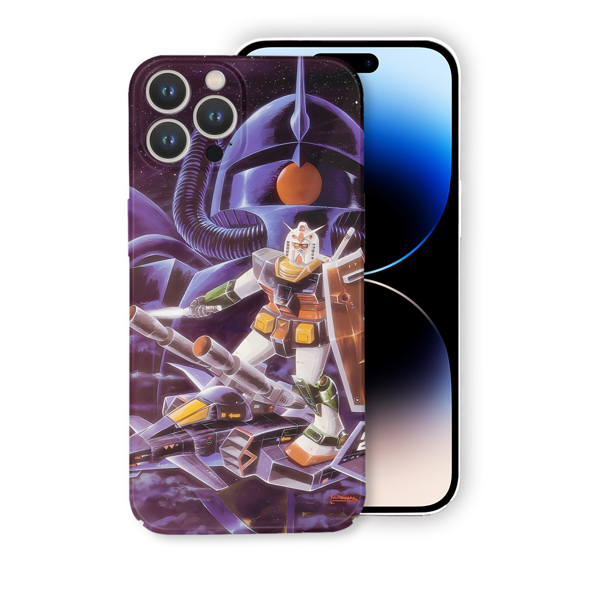 （画像用） 機動戦士ガンダム Mobile Suit Gundam 【iPhone 14シリーズ対応】ハードケース